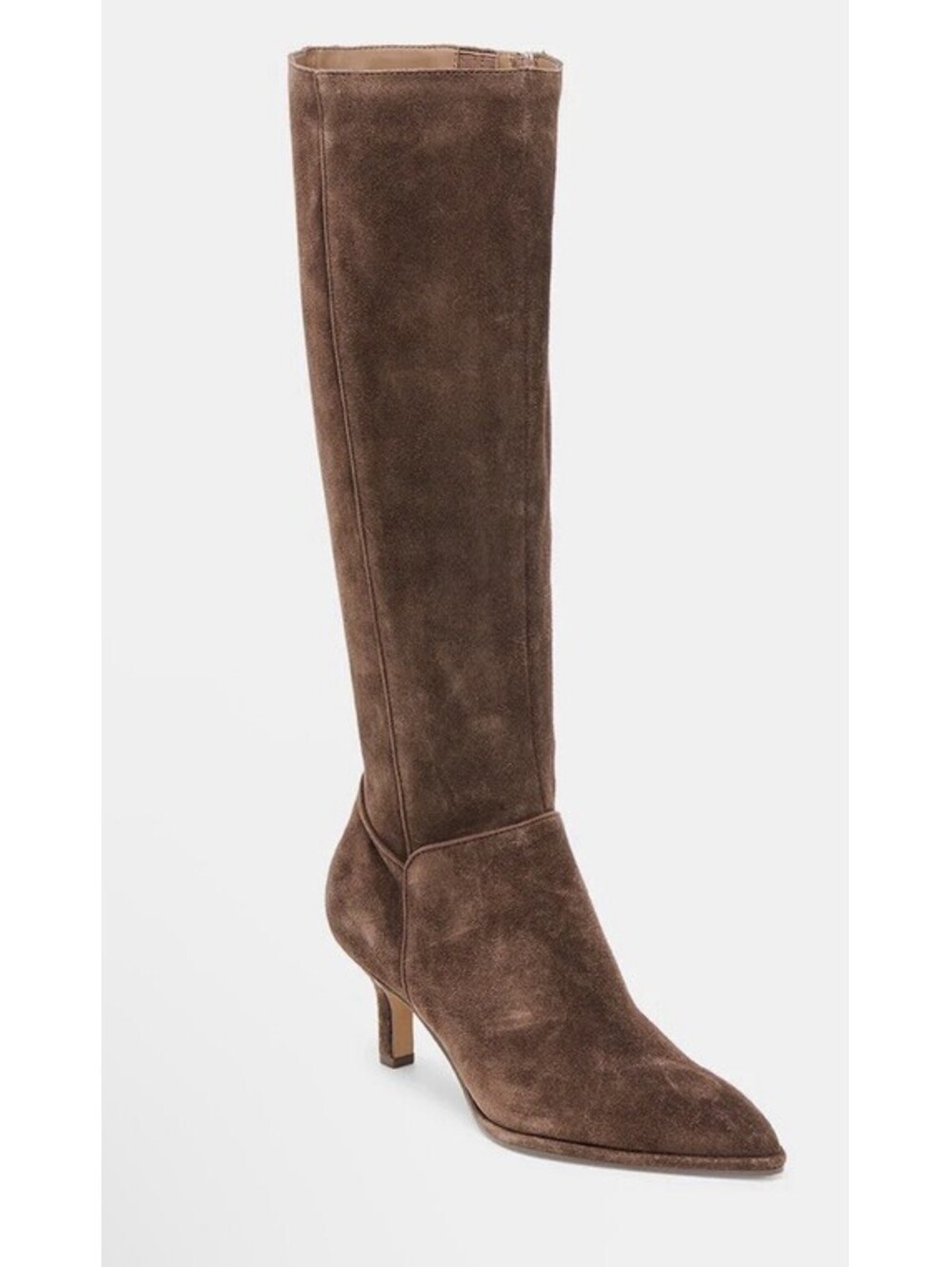 NIB Aldy Women’s Size 8 Boots Dk Brown Suede Free Shipping - Picture 2 of 5